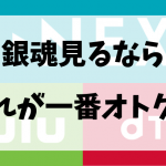 アニメ銀魂を見るならHulu/U-NEXT/dTVどれが一番オトクか徹底比較