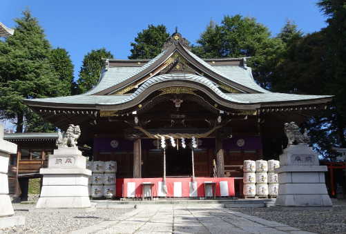ある町の高い煙突ロケ地『熊野神社』