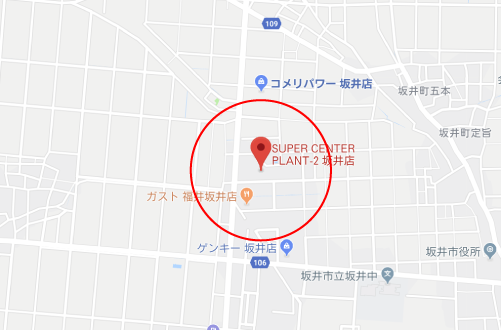 チア☆ダンロケ地『スーパーセンタープラント2坂井店』